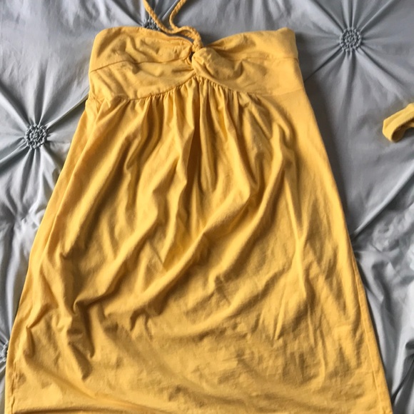 LOFT Dresses & Skirts - Ann Taylor Loft Yellow Dress size Medium